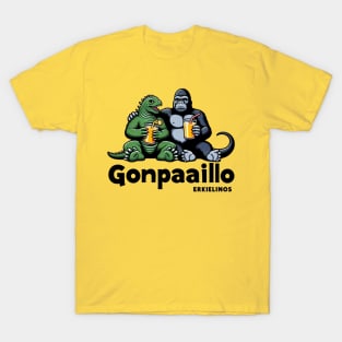 Godzilla and king Kong Juice time T-Shirt